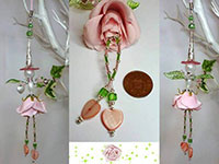 Items from Beaded Flower Fairy workshop at Scarlets Fairy Folk